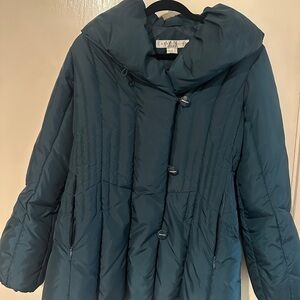 Larry Levine Down Winter Jacket
PufferTeal Women's size S